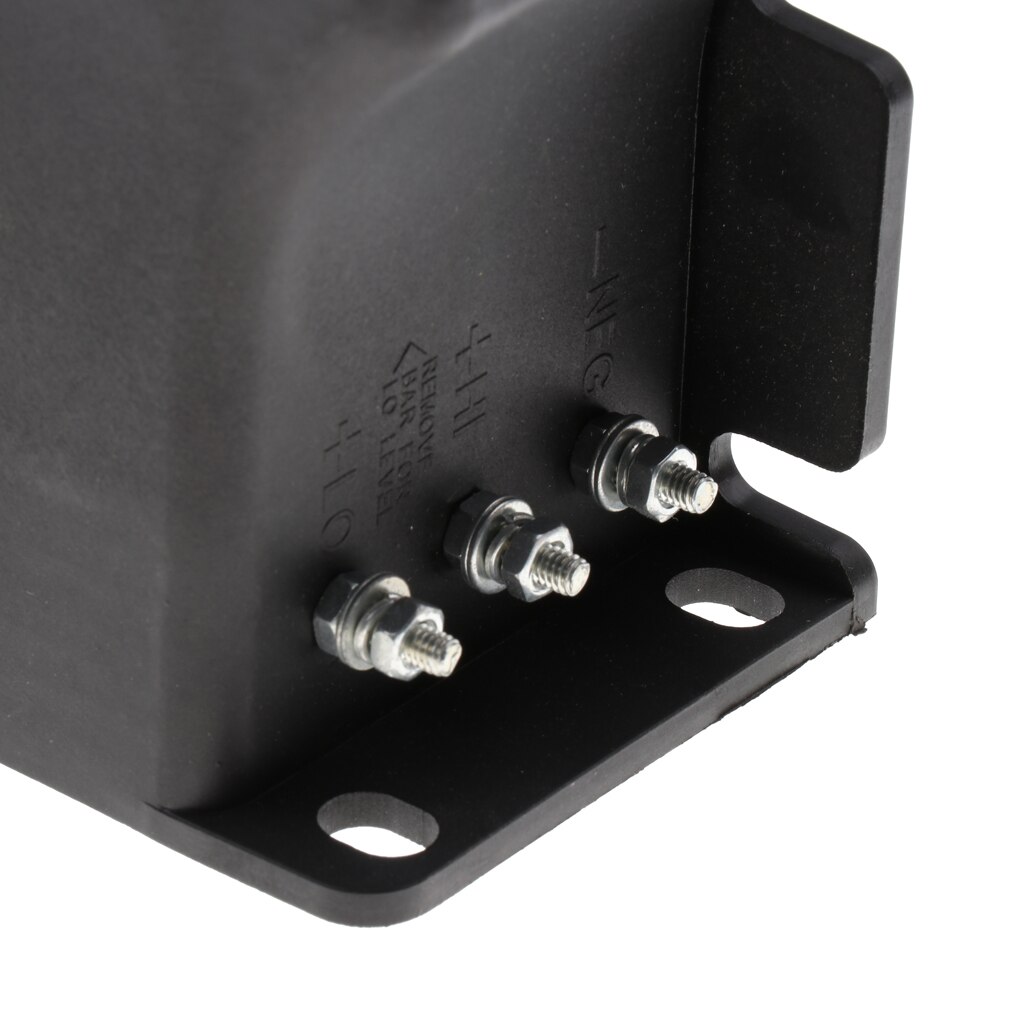 Universal 12V-24V Heavy-Duty Vehicle Truck Car Reverse Siren Buzzer Alarm Horn Speaker Back Up Alarm 110db Beeper Black