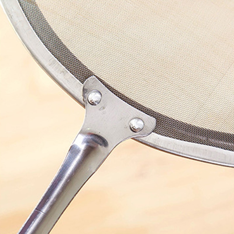 Stainless steel colander multifunctional fried fine mesh filter flour sieve vegetables filter home kitchen tools