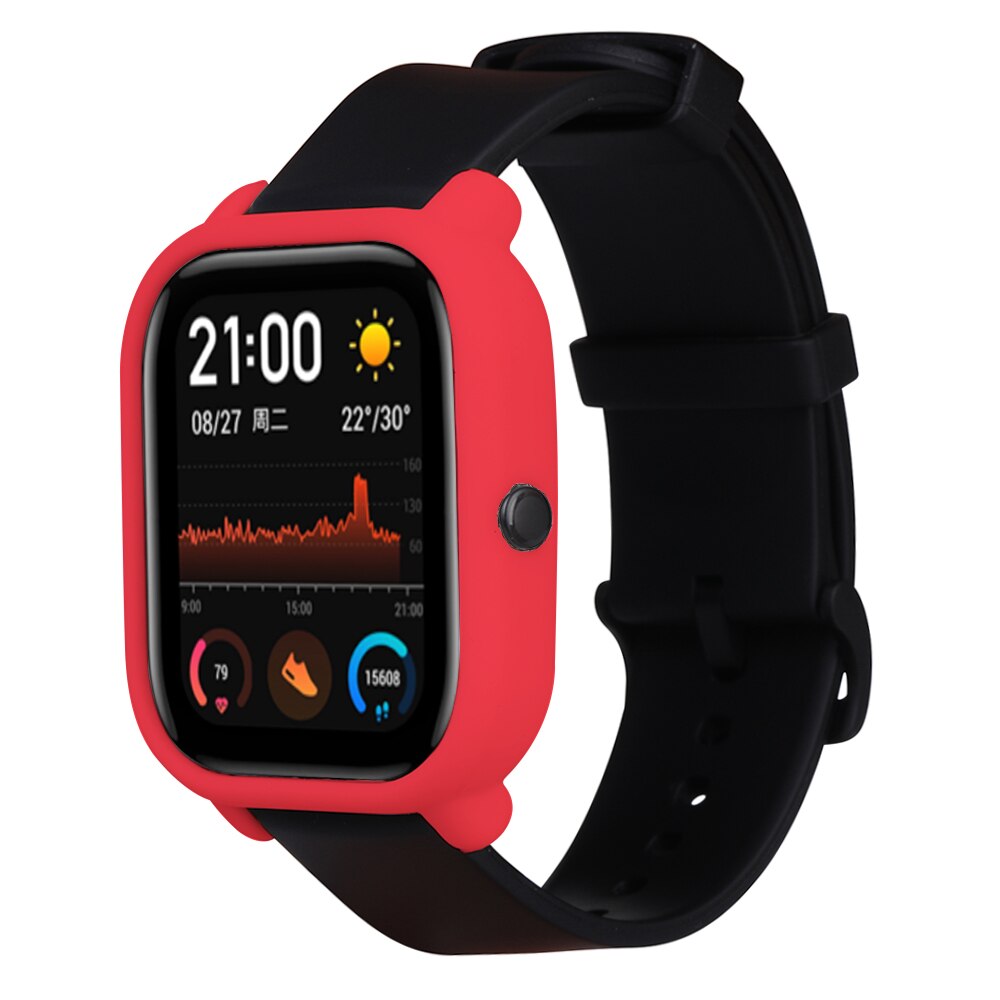 Weiche Silikon Schutzhülle fallen Für Huami Amazfit GTS SmartWatch Hülse Für Huami AMAZFIT GTS Volle-abgedeckt Schutzhüllen
