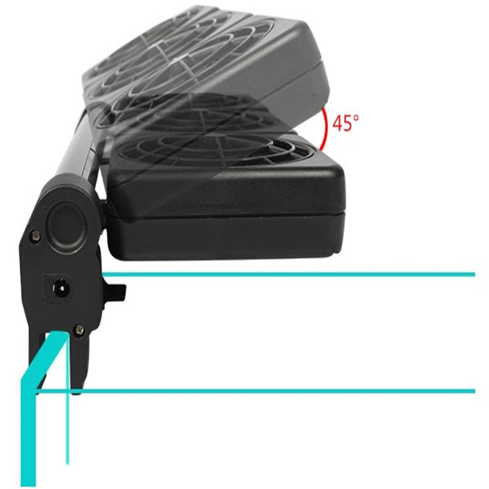 Aquarium Fish Tank Cooling Fan System Chiller Reduce Water Temperature 1/2/3/4 Fan