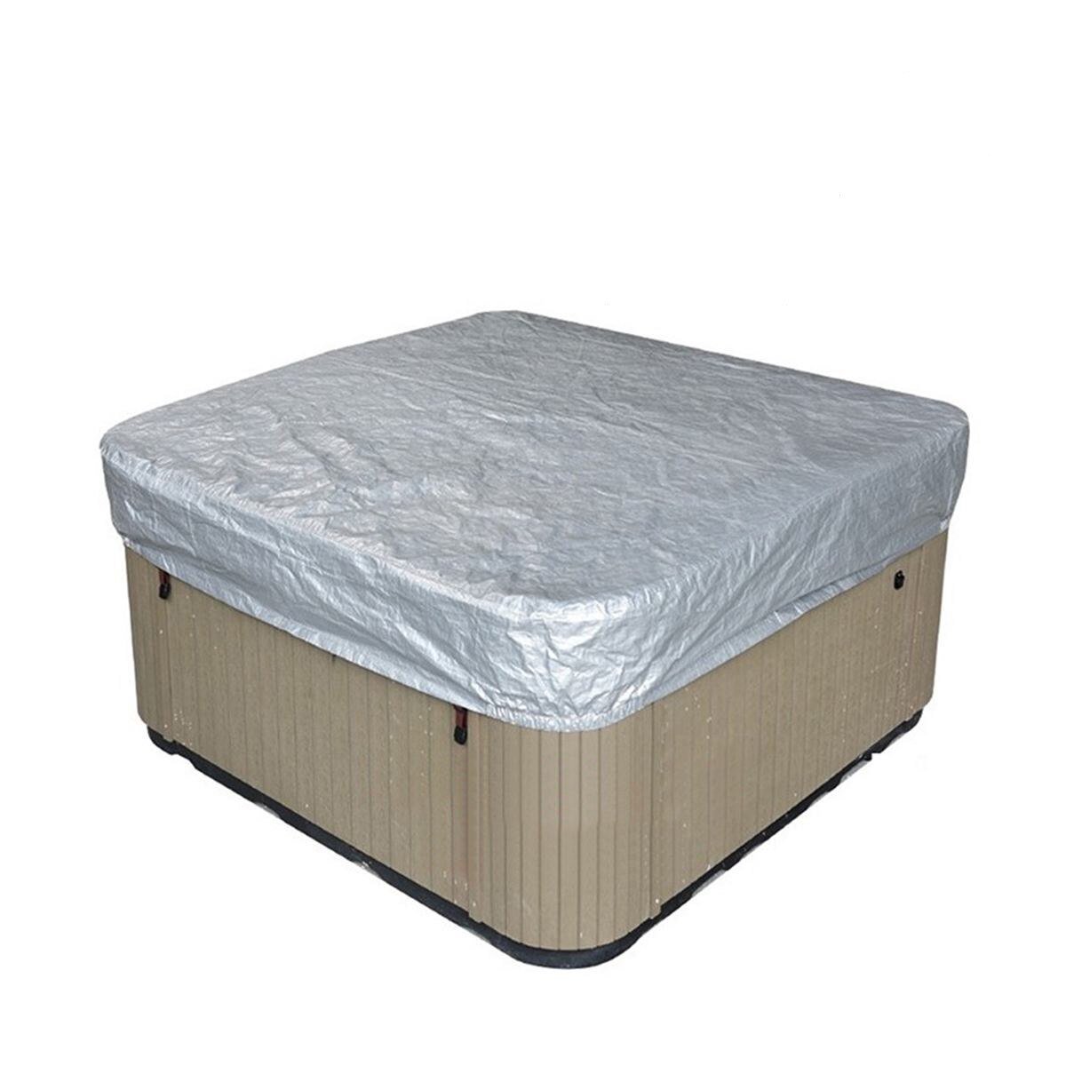 All-Purpose Covers Outdoor SPA Pool Bathtub Dust Cover Courtyard Patio Furniture Fallen Leaves Ultraviolet Ray Bathtub Cap