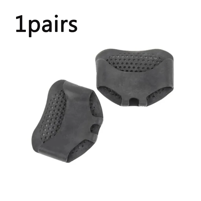 Silicone Metatarsal Pads Toe Separator Pain Relief Foot Pads Orthotics Foot Massage Insoles Forefoot Socks Foot Care Tool: black
