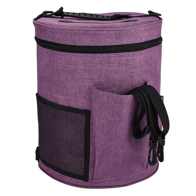 Sac de rangement de 17 Styles | Sac à tricoter, Crochet ménager, Crochet de laine, organisateur de laine de fil, Kit de couture, sac fourre-tout de tricot de fils avec sangle: Style 14