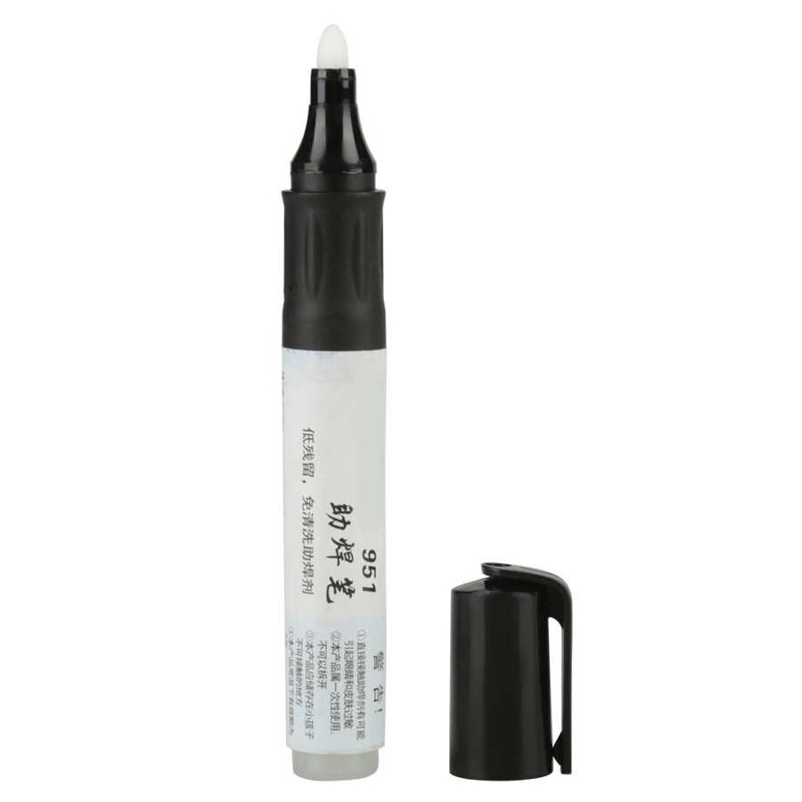 Flux Pen Moisture Resistant Solder Pen 951 Rosin Pen for Solar Cell Panel for SMT/SMD/PCB Rework