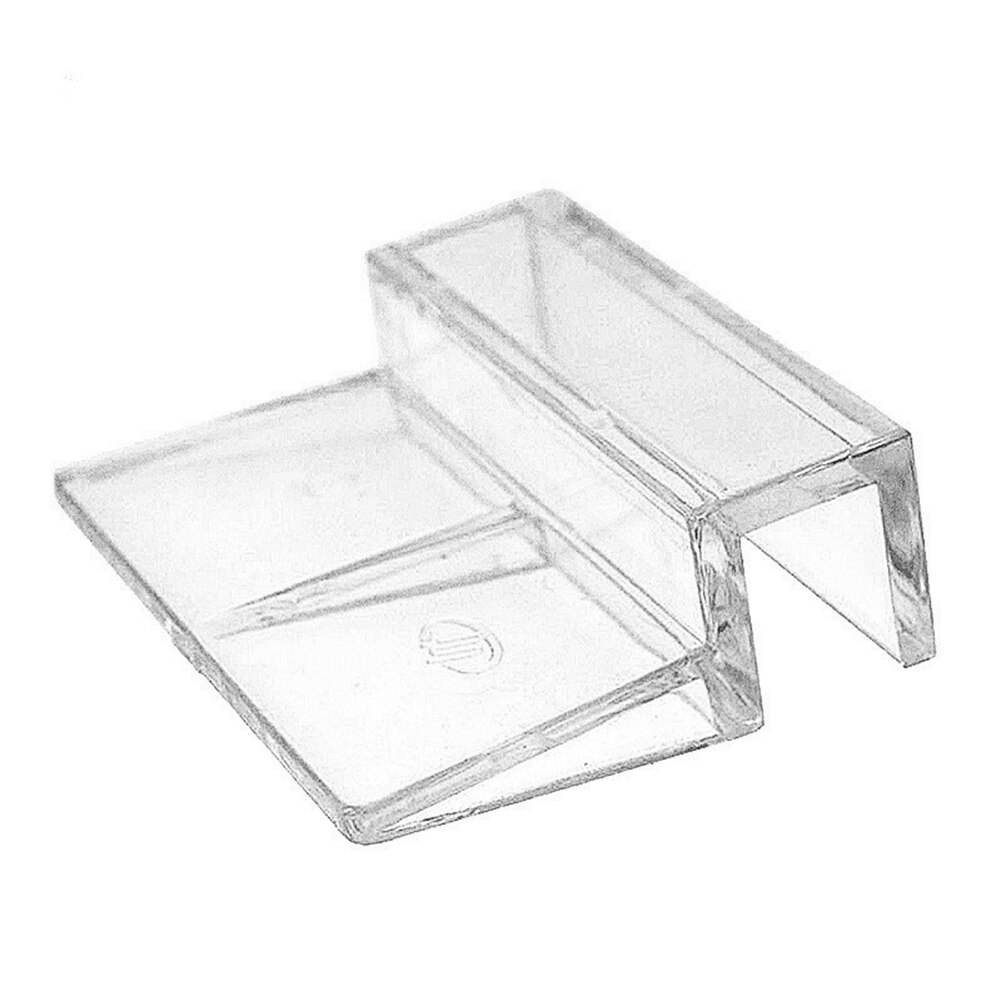 Soporte de 4 piezas para pecera, abrazadera para acuario, tapa de acrílico, cubierta de vidrio, accesorios de soporte para placa, 6/8/10/12mm: 12mm