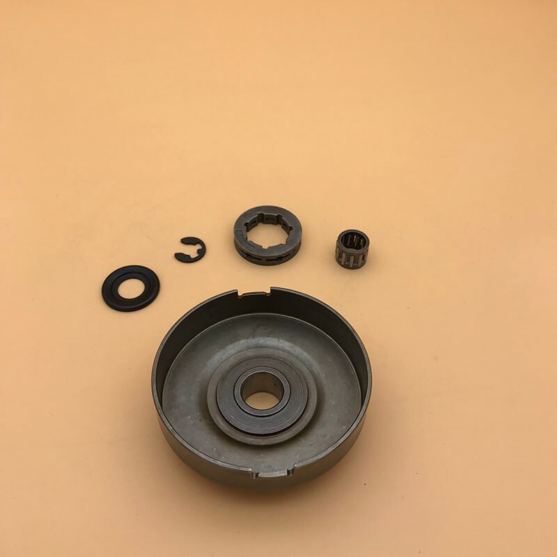 Hundure 3/8 "7 T Clutch Drum Tandwiel Lager Washer Clip Kit Voor Husqvarna 365 362 371 372 Xp 372XP kettingzaag Onderdelen