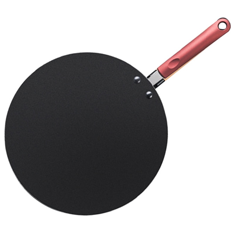 Aluminium Pannenkoek Pan Crêpe Maker Platte Pan Bakplaat Pan Met Spreader & Spatel Crêpe Bakplaat