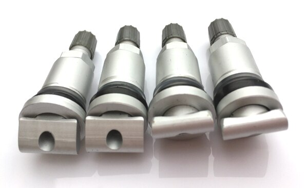 4 stk aluminium tpms dækventil til land rover chrysler volvo legering slangeløs ventil til dæktryksovervågningssystem sensor reparation