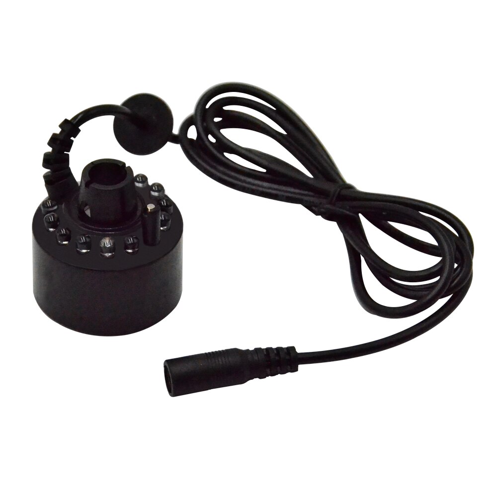 Mini LED Light Ultrasonic Fog Mist Maker Fogger Atomizer Air