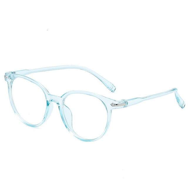 Anti Blauw Licht Gaming Bril Unisex Clear Lens Computer Bril Bril Brillen Mannen Blauw Licht Blokkeren Bril: C-Blue