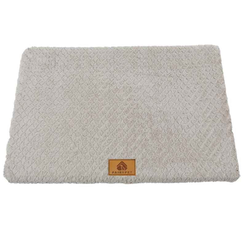 Alfombrilla para perro, cojín para cachorro grande, resistente al desgaste, impermeable, casa, cama mediana y grande, acolchado para perro, accesorios, suministros, alfombra para sofá: XXL / Gris claro