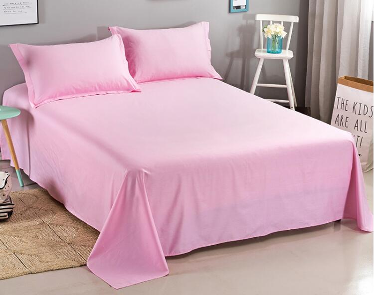 Drap de lit cototn 100% coton | Couleur unie, 40x40 133x82, 250cm x 250cm