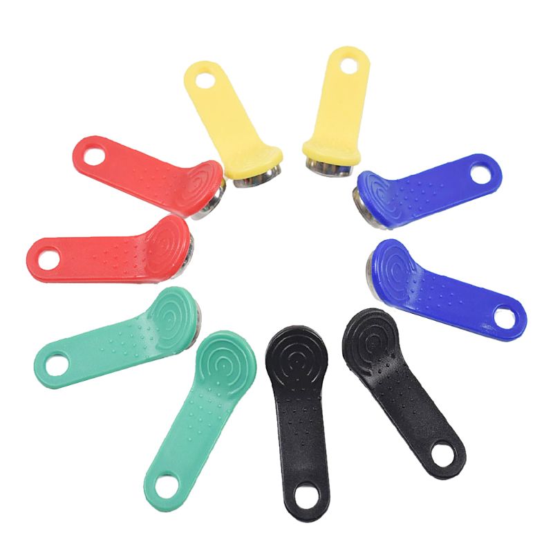 10pcs/lot rewritable RFID Touch Memory key RW1990 iButton for copy card Sauna dallas keys cards