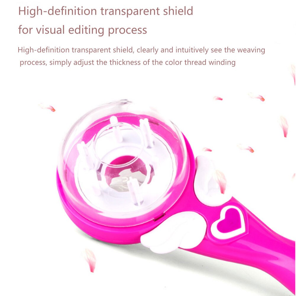 For Girls Automatic Knitted Styling Tools Pretend Play Electric Braid Device DIY