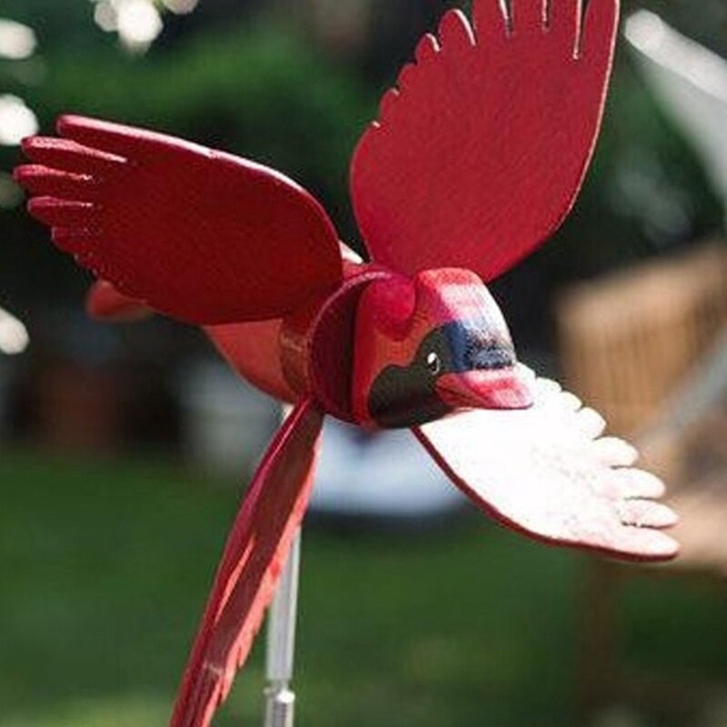 Whirligig Asuka Windmühle, Fliegen Vogel Whirly Garten Windräder Decor Stakes, Wasserdichte Outdoor Figuren Ornamente