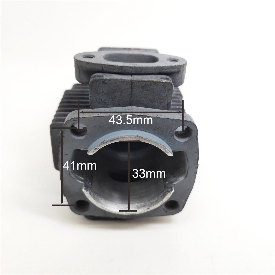 33mm Piston Cylinder Circlip Gasket Kit Fit For Mitsubishi TU26 Chinese CG260 Grass Trimmer Brush Cutter Replacement Spare Part