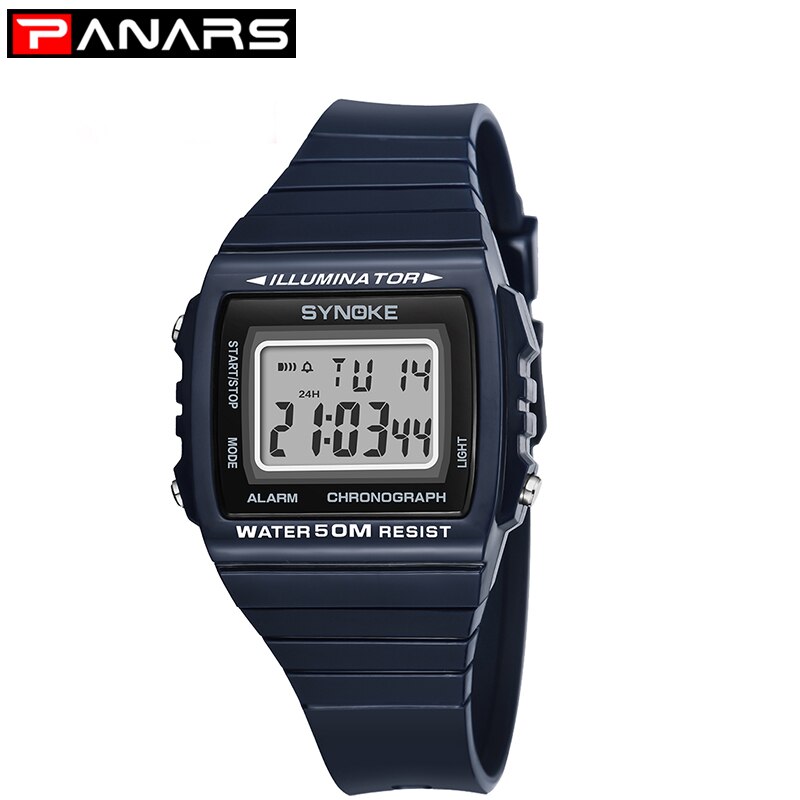 Panars Beste Luxe Horloge Fitness Mannen Horloge Digitale Horloge Luxe Horloge Sport Voor Mannen Waterdichte Duiken Horloges