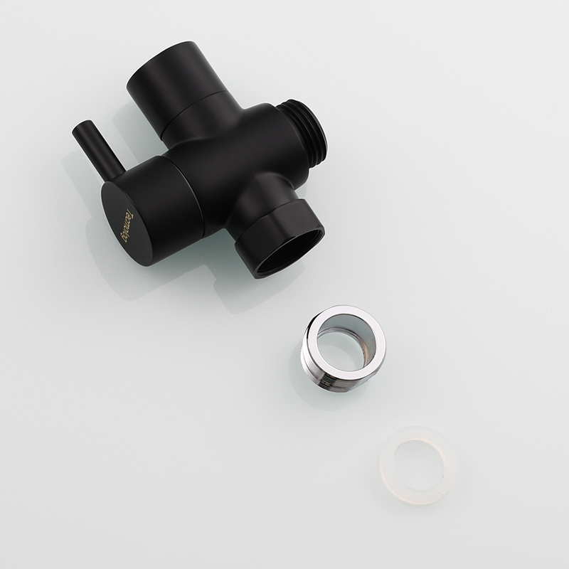 Messing vask omskifter armatur splitter til køkken eller badeværelse, vandhane adapter 3 vejs ventil, vask hane udskiftning del  m22 x m24