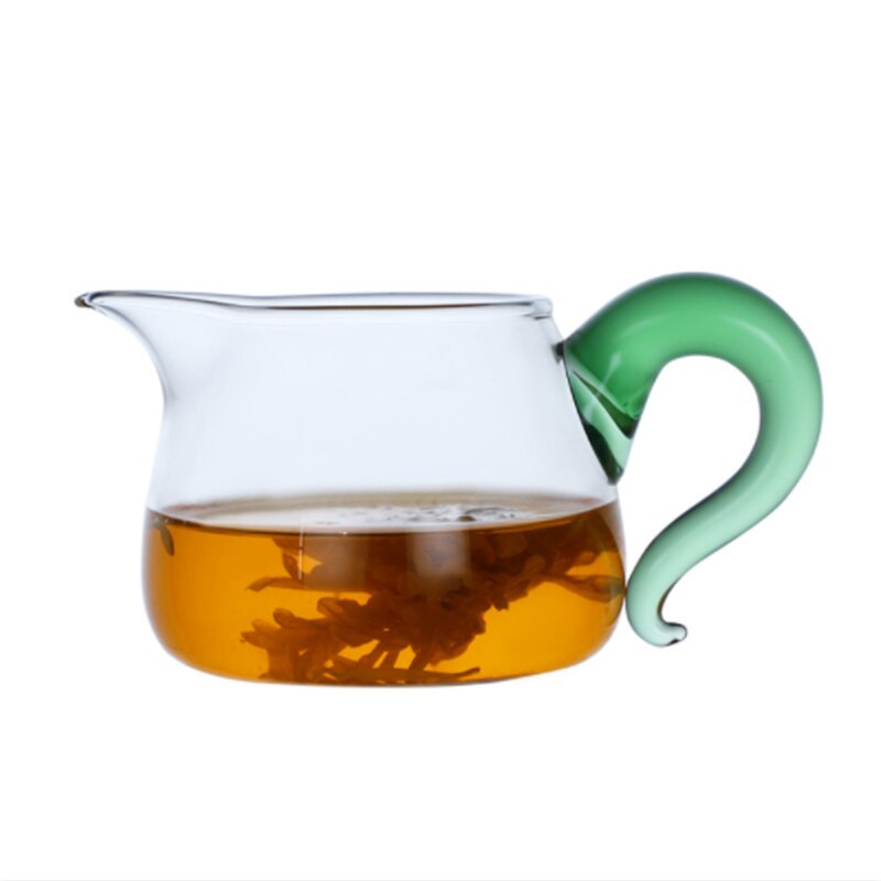 400ml glas tekanna värmebeständig tekanna vattenkokare för hemmakontor teserviser set  b010