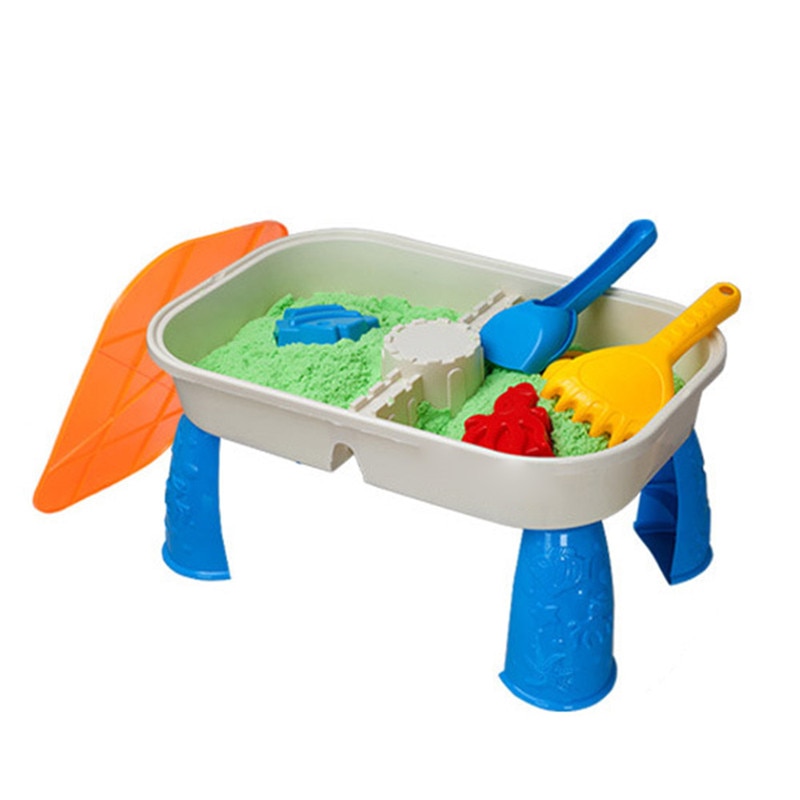 9 Pcs Draagbare Strand Speelgoed Set Graven Schop Gereedschap Bad Water Spelen Zand Tafel Zee Spelen Water Zacht Materiaal Zomer