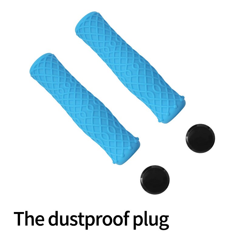 Fietsstuur Grip Cover Silicagel Antislip Demping Slijtvaste Fietsstuur Cover Voor Mountain Racefiets Opvouwbare