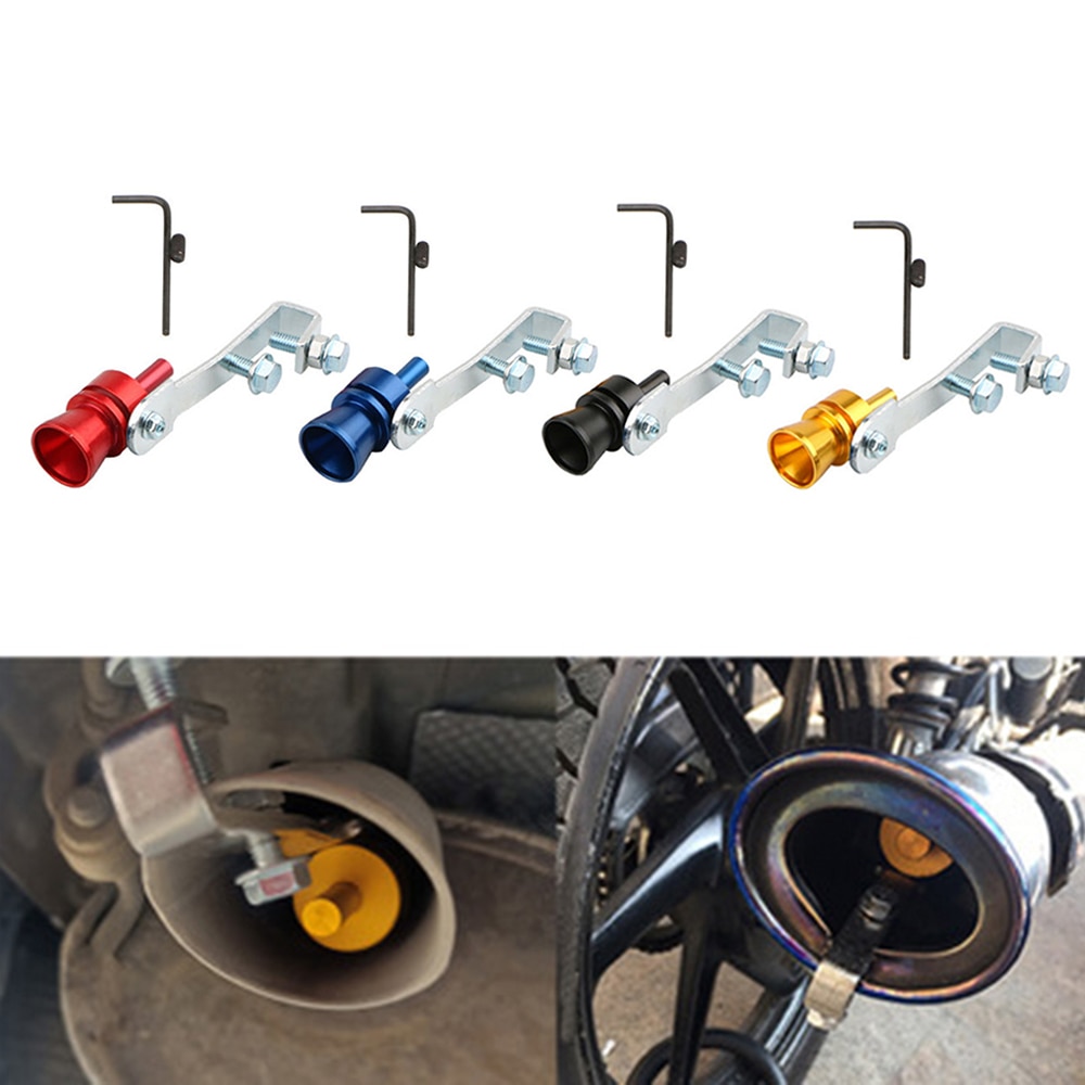 Car Oversized Exhaust Pipes Roar Loud Whistle Sound Maker Refit Turbine Tips