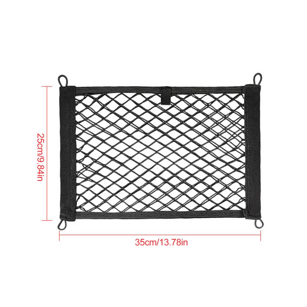 Borsa per rete portaoggetti per auto Porta rete per telefono per auto Portaoggetti per camper Tasca per carico per barca Tasca per rete a rete con cornice con viti
