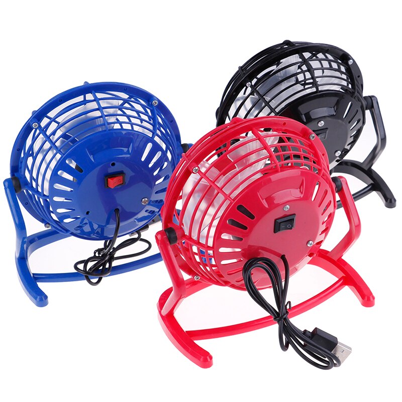 Portable DC 5V Small Desk USB Cooler Cooling Fan USB Mini Fans Operation Super Mute Silent for PC / Laptop / Notebook