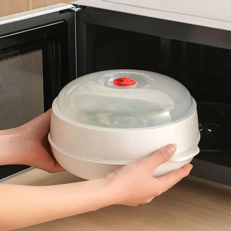 Four à micro-ondes pratique, cuiseur vapeur dédié, panier de cuisson de