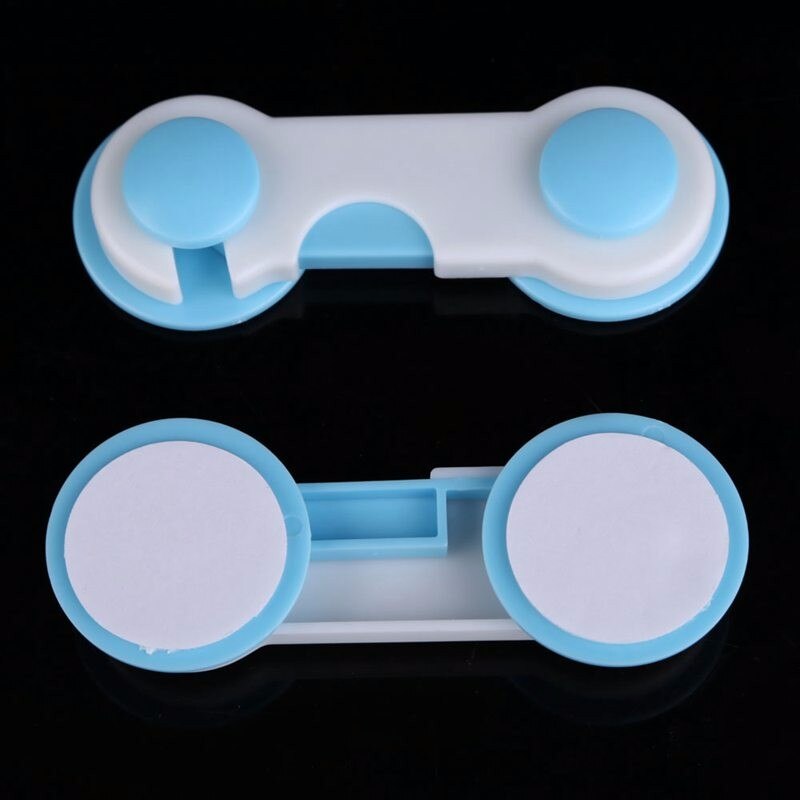 Fechadura bloqueio de segurança da geladeira, 4 unidades, caixas de cuidados para bebês, gavetas, armário, porta, guarda-roupa, multifunções, fechaduras para crianças