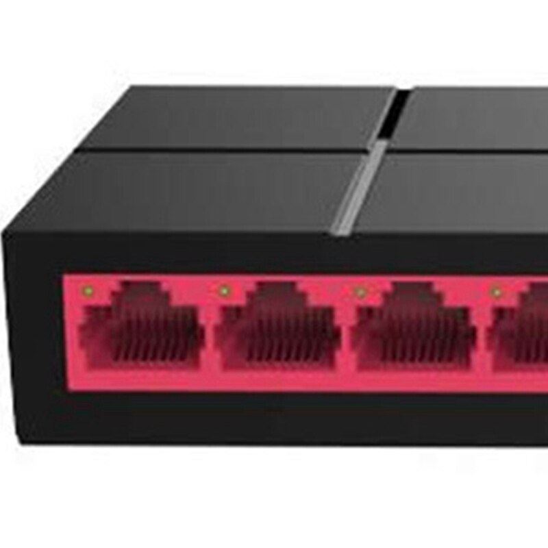 8-Port Gigabit Desktop Switch Compact 1000Mbps Ethernet LAN Hub Full/Half Duplex Silent Switch,US Plug