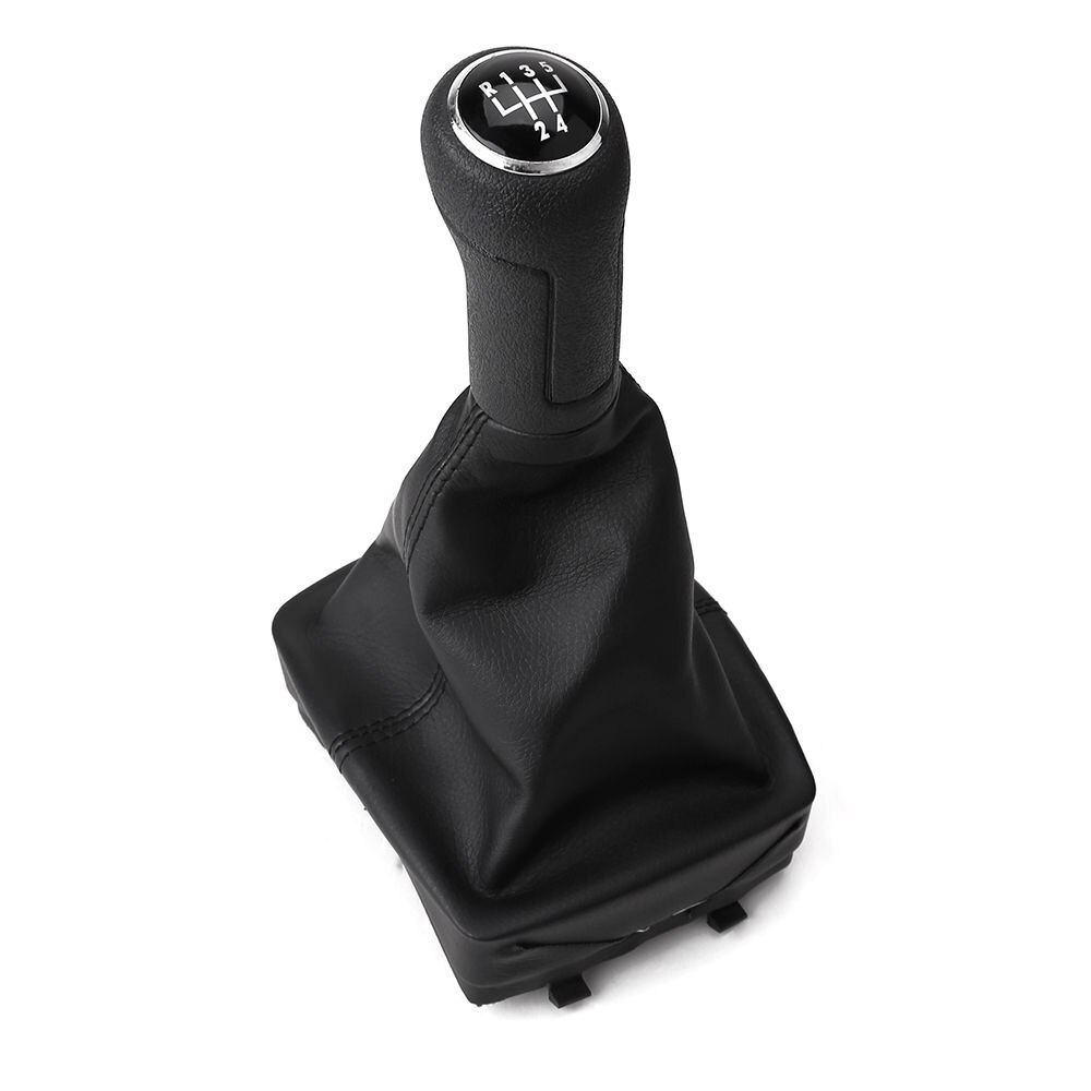 For VW Polo 9N 9N2 2002 2003 2004 2005 2006 2007 Polo Sedan 5 Speed Gear Shift Knob Gaitor Leather Boot