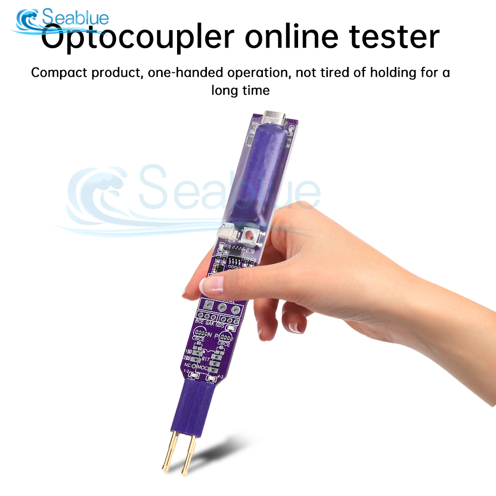 Optocoupler Tester Optocoupler Test Detection Tool Optocoupler Online Test Module Optocoupler Electronic Repair Tool DC5V Type-C