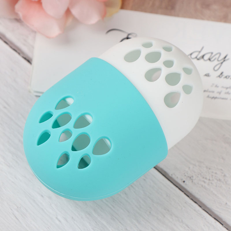 Esponja de maquillaje estante de exhibición cosmético licuadora funda de esponja soporte para esponjas de silicona suave polvo de secado de soplo soporte de huevo almohadilla de belleza: MG