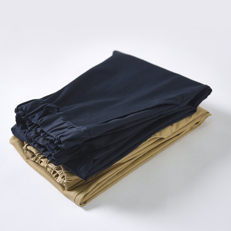 Pantalones de uniforme escolar para niños, pantalón informal fino, azul oscuro/caqui, de algodón, para adolescentes, 8, 10, 12 y 14 años, Verano