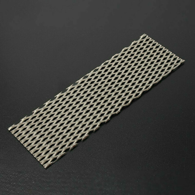 Titanium Mesh Sheet 50mm X 165mm X 0.5mm - Recycled Metal Electrode For Electrolysis Projects