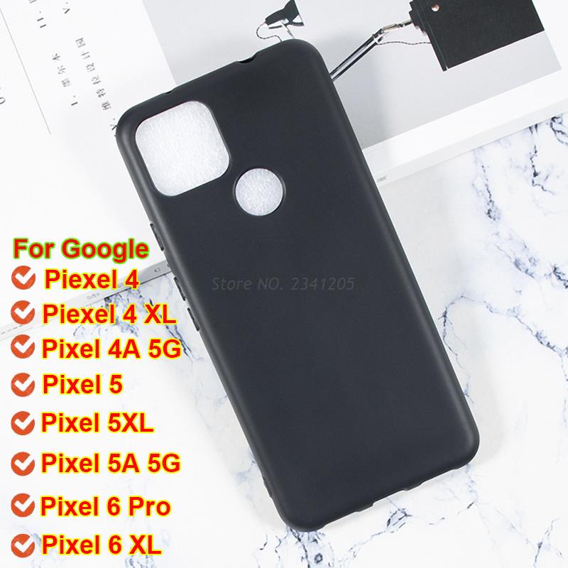 Ultradünne, weiche, schwarze tpu-hülle für google Pixel 5, 5g, Pixel 4 , 5 xl silikonhülle für google Pixel 5, 4, 5 a, 5g , Pixel 6 Profi rückseite