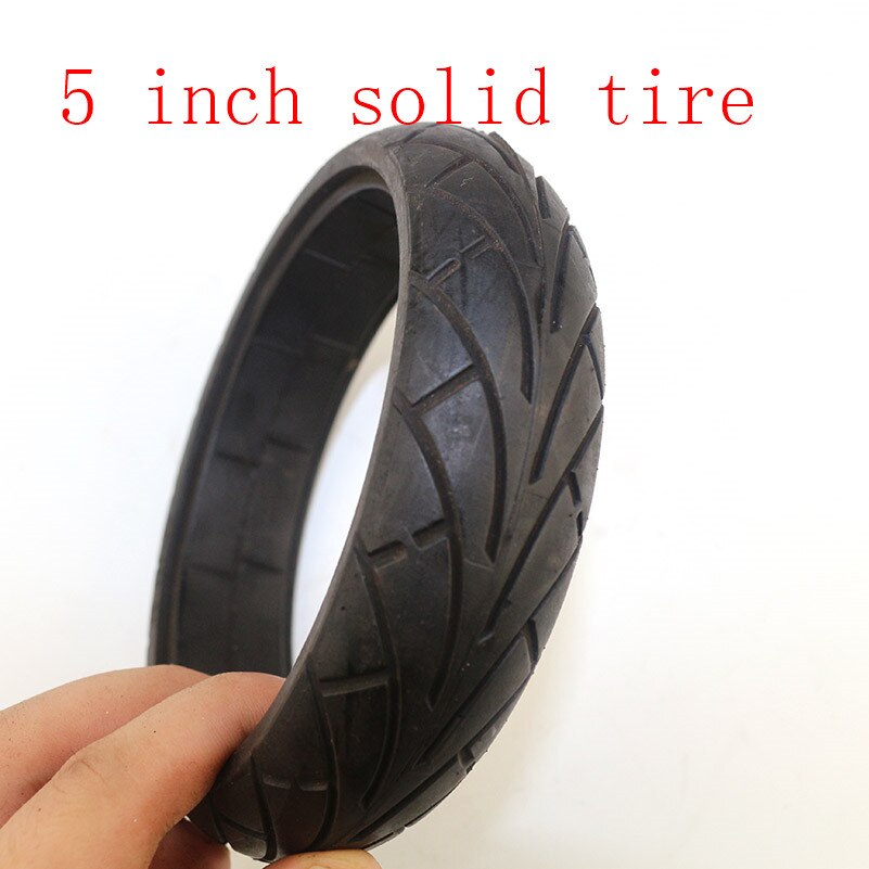 Size 5 inch tires solid tyres fit 5inch Wheelbarrow ,electric scooter wheels