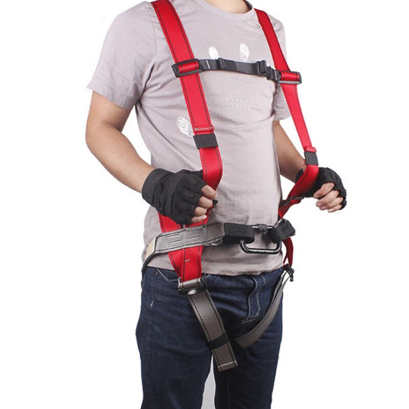 Adjustable Body Waist Harness Climbing Belt Fall Protection Full Body Rock Climbing Harness Body Seat Belt