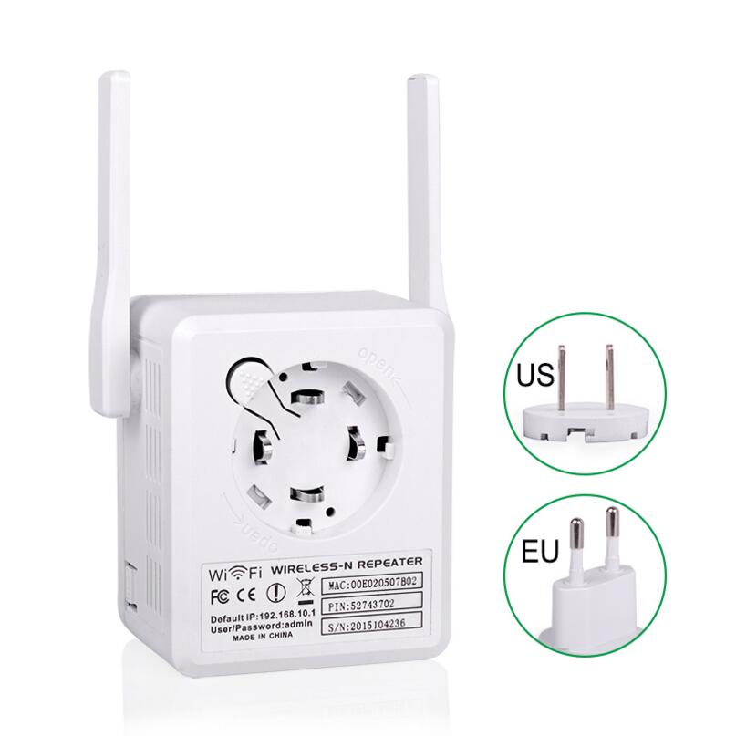 MIni routeur WiFi sans fil 300Mbps, routeur d'extension de portée Portable avec Port USB 5V/2A AC chargeur WR05U prise EU/US