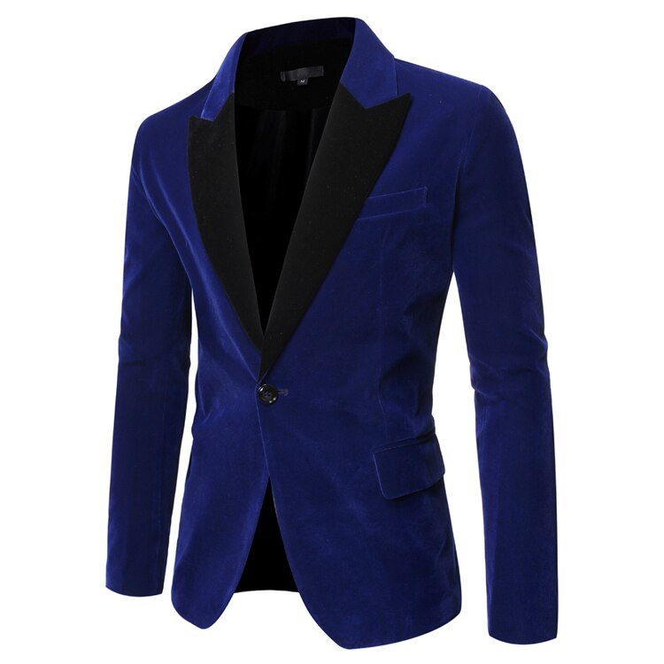Herrkläder fritidskostym herr kavaj masculino slim fit enkelknapp formell scen bröllopsklänning kavaj kostym jacka plus size