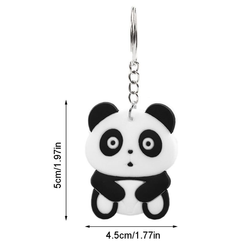 50 Stck Baby Panda Elefanten Schlüsselanhänger Thema Party Favors Geburtstag Partei Liefert Party Tasche Füllstoffe Schule Karneval Belohnung