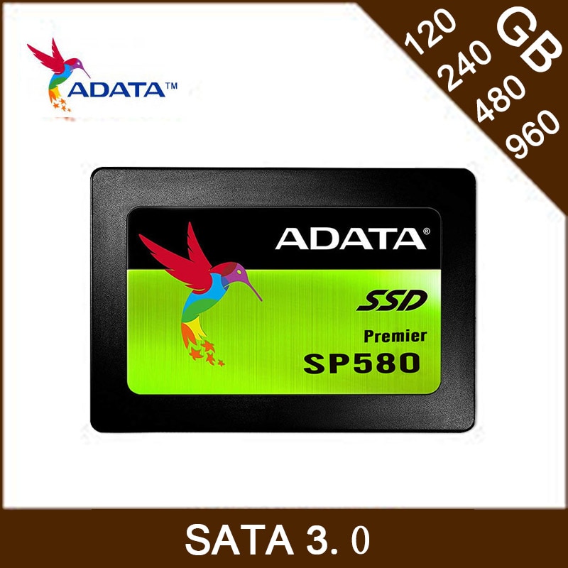 ADATA SSD 120 240 480 SATA 3 SSD SP580 2.5 Inch Internal Solid State Notebook PC Desktop