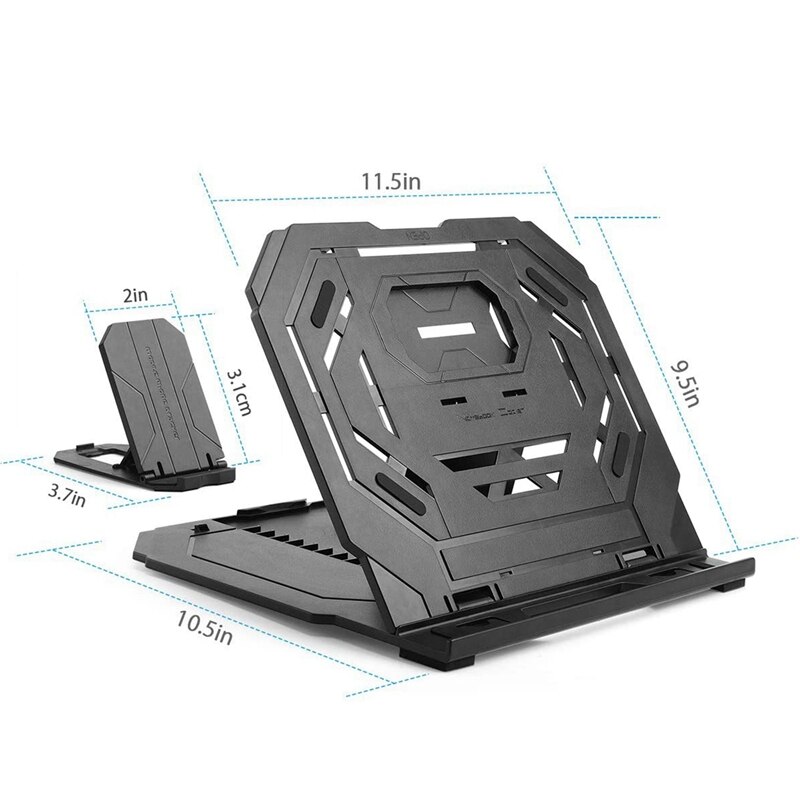 Drawing Tablet Stand, Laptop Stand, Foldable Stand For Tablet Display, 9 Levels Adjustable Angles,For 12-17 Inch Tablet