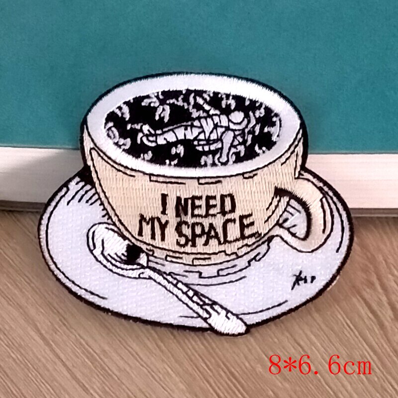 Iron On Patch Whale/Sea Wave Patch Embroidery Patches For Clothing DIY Wilderness Badge Patches For Clothes Applique Accessory: PE5137CT