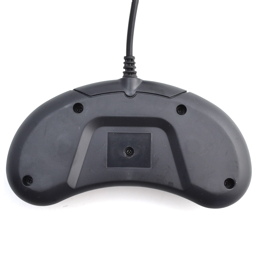 2pcs Game controller for SEGA Genesis handle Gamepad for SEGA MD Game Accessories Bring turbo and slow function Black