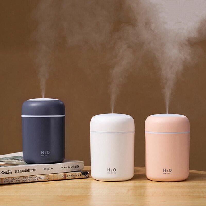 300ml Air Humidifier Led Light USB Ultrasonic Dazzle Cup Aroma Diffuser Cool Mist Maker Aromatherapy Humidificador Difusor