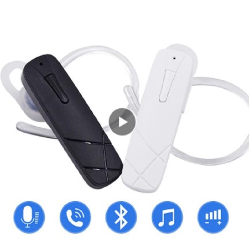 Universal- Bluetooth Stereo Kopfhörer Bluetooth Kopfhörer Mit Mic Handfree OhrbüGel-Headset Für IOS Android Mini Größe Licht Gewicht