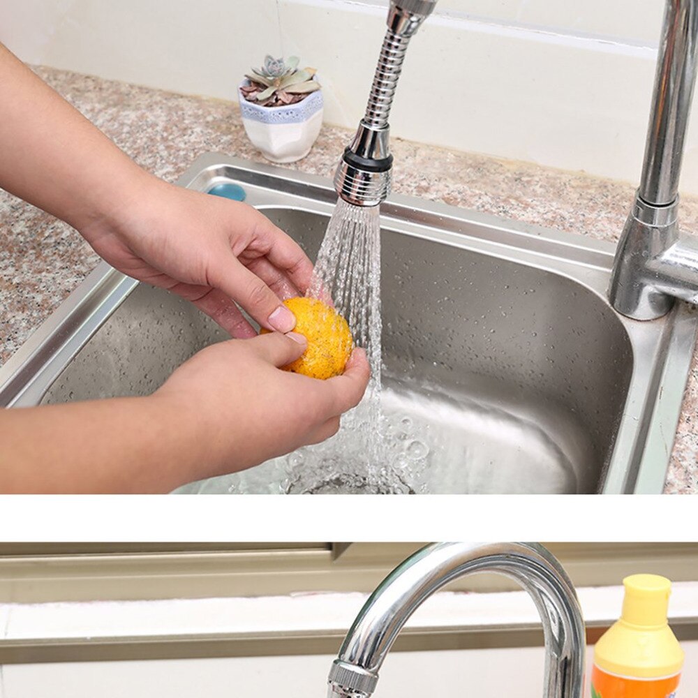 Douchekop kraan waterfilter spatwater keuken gootsteen kranen douchekop draai kraan waterfilter waterbespaarder