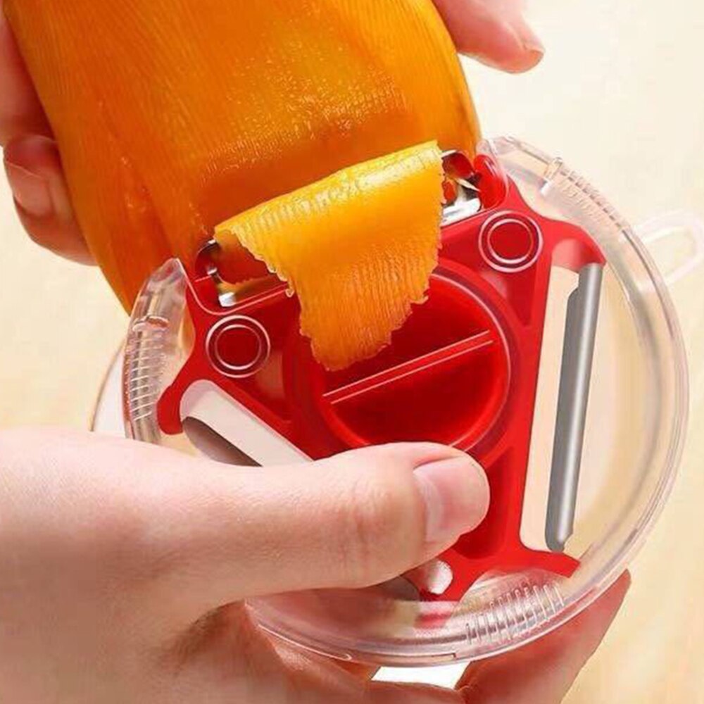 Magic Trio Dunschiller Set Slicer Rvs Dunschiller Shredder Julienne Cutter Multi Peel Blade Zesters Rasp Keuken Accessoires